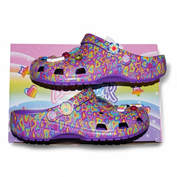 Lisa Frank x Crocs Classic Clog Urban Outfitters Rare Women's Size 12 Men's 10 - Picture 10 of 13